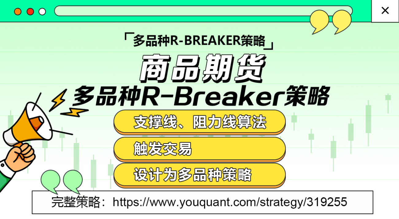 商品期货多品种R-Breaker策略